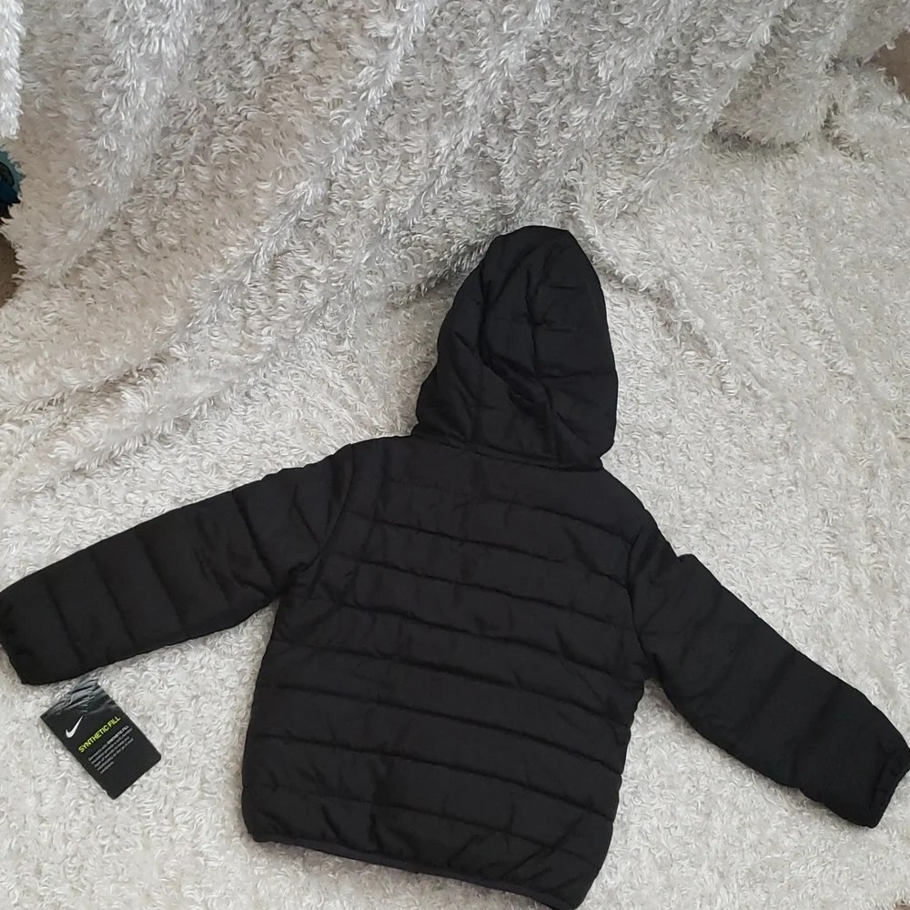 Boys Nike Puffer Hooded Winter Jacket